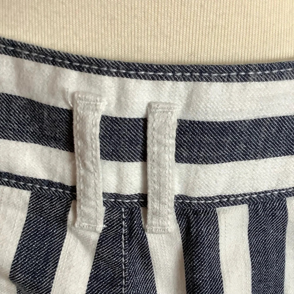 SANCTUARY Striped Boxer Cotton Bermuda Shorts - Picture 8 of 13
